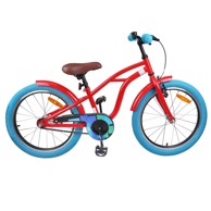 Dječji gradski bicikl 20", 1 brzina, crvena